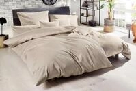 Primera Bettw&auml;sche Uni Luxus-Satin in Gr. 135x200, 155x220 oder 200x200 cm,...