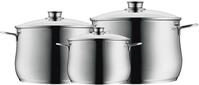 WMF Topf-Set Diadem Plus, Cromargan&reg; Edelstahl Rostfrei 18/10 (Set, 6-tlg),