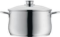 WMF Fleischtopf Diadem Plus, Cromargan&reg; Edelstahl Rostfrei 18/10 (2-tlg), breiter