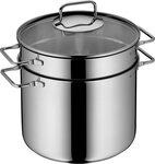 WMF Spaghettitopf, Cromargan&reg; Edelstahl Rostfrei 18/10 (1-tlg), mit Siebeinsatz, &Oslash;