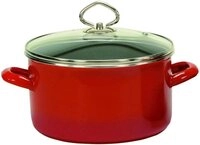Karl Kr&uuml;ger Kochtopf Kochtopf, Rot, Durchmesser 20cm, 2,8 Liter, (1-tlg)