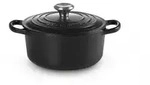 LE CREUSET Br&auml;ter Signature Gusseisen-Br&auml;ter schwarz &Oslash; 18 cm