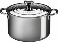 LE CREUSET Fleischtopf RVS PLUS Kochtopf 6 L 24 cm, RVS (1-tlg),...