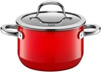 Silit Fleischtopf Passion red, Kochtopf Induktion schneid- und kratzfest, Silargan&reg;,