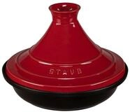 Staub Auflaufform Tajine 28cm rund Gusseisen, Gusseisen / Keramik