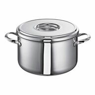 SCHULTE-UFER Fleischtopf Romana i 4.5 L, Edelstahl 18/10