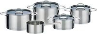 GSW Topf-Set Elegance, Edelstahl 18/8 (Set, 9-tlg., 1 Bratentopf 20cm, je 1