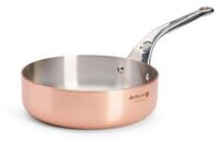 de Buyer Sauteuse De Buyer GERADE SAUTEUSE/SCHMORPFANNE, INOCUIVRE, &Oslash;20CM