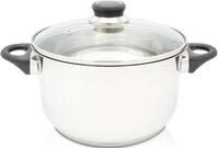 Kr&uuml;ger Fleischtopf Denver, Edelstahl, 3-Schichten-Thermoboden, Induktion