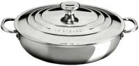 LE CREUSET Bratpfanne Profipfanne 30 cm edelstahl