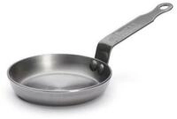 de Buyer Bratpfanne Mineral B, Blinis-Pfanne 12 cm - Eisen mit