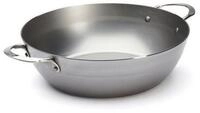 de Buyer Bratpfanne Mineral B, tiefe Bauernpfanne 32 cm - Eisen mit
