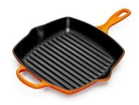 LE CREUSET Grillpfanne Grillpfanne Signature quadratisch ofenrot 26cm