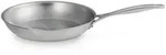LE CREUSET Bratpfanne Unbeschichtete flache Pfanne, Edelstahl, 3-ply PLUS Edelstahl,