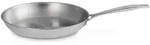 LE CREUSET Bratpfanne Unbeschichtete flache Pfanne, Edelstahl, 3-ply PLUS Edelstahl,