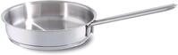 Fissler Bratpfanne h&auml;ppchen, Edelstahl 18/10 (1-tlg), Induktions-geeignet,