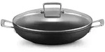 LE CREUSET Bratpfanne Aluminium-Antihaft Profipfanne mit Deckel, Aluminium, &Oslash; 30 cm,
