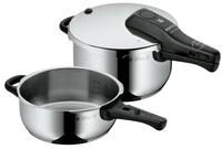 WMF Schnellkochtopf WMF Schnelltopf Perfect 4,5 l + 3,0 l, Cromargan&reg; Edelstahl
