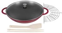 Staub Ersatzscherkopf STAUB Wok new Classic Gusseisen 5,7 Liter &Oslash;37cm kirschrot