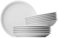 Thomas Porzellan Tafelservice Thomas Trend Weiss Tafelservice 12 tlg., 6 Personen,
