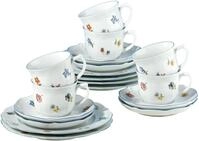 Seltmann Weiden Kaffeeservice Geschirr-Set, Service Sonate Nostalgie (18-tlg), 6
