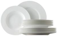 Rosenthal Geschirr-Set Tafel-Set Jade Wei&szlig; (12-teilig)