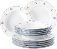 Seltmann Weiden Tafelservice Teller Set, Geschirr-Set Sonate Nostalgie...