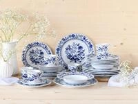 CreaTable Kombiservice Flora Zwiebelmuster, Kombi-Service 30-tlg (30-tlg), 6