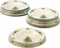 Seltmann Weiden Tafelservice Teller Set, Geschirr-Set Marie-Luise Weihnachten,...