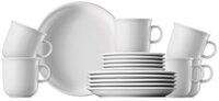 Thomas Porzellan Kaffeeservice Thomas Trend Weiss Kaffeeservice 18-tlg., 6...