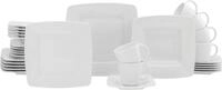 CreaTable Kombiservice Victoria Weiss (30-tlg), 6 Personen, Porzellan, klassisch