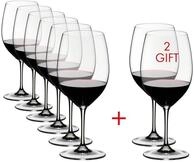 RIEDEL THE WINE GLASS COMPANY Weinglas Vinum Cabernet Sauvignon 8er Set, Kristallglas
