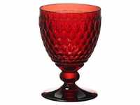 Villeroy & Boch Weinglas Boston coloured Rotweinglas red 0,31 l, Kristallglas