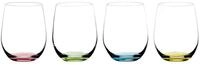 RIEDEL THE WINE GLASS COMPANY Cocktailglas Becher-Set Happy O Bunt (4-teilig)
