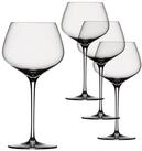 SPIEGELAU Glas Willsberger Anniversary Burgunder 4er Set, 4-tlg., Kristallglas
