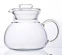 Bohemia Cristal Teekanne Marta Glaskanne 1,5 l m. KS-Sieb sch. 3243/S new[ 453294]
