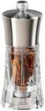 PEUGEOT Gew&uuml;rzm&uuml;hle OUESSANT Chilim&uuml;hle Edelstahl/Transparent 14 cm