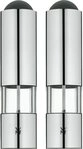 WMF Salz-/Pfefferm&uuml;hle elektrisch, (2 St&uuml;ck), elektrische Gew&uuml;rzm&uuml;hle mit