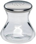 WMF Pfefferstreuer WAGENFELD EDITION, H 4,5 cm, Glas, Cromargan Edelstahl 18/10,