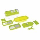Genius Gem&uuml;seschneider Nicer Dicer Smart 7tlg gr&uuml;n K&uuml;chenhelfer Kochutensilien