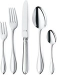 WMF Besteck-Set Premiere in klassisch-eleganter Optik, ergonomisch, Wellenschliff