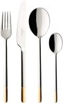 Villeroy & Boch Besteck-Set Ella&nbsp;teilvergoldet Tafelbesteck 24tlg.