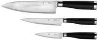 WMF Messer-Set Yari Messer-Set, 3-teilig (3-tlg., 1x Kochmesser, 1x...