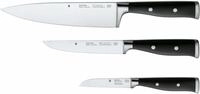 WMF Messer-Set Grand Class (Set, 3-tlg., Kochmesser 35 cm, Zubereitungsmesser 27 cm,