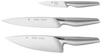 WMF Messer-Set Chef`s Edition Messer Set, 3-teilig (1x Kochmesser (Gesamtl&auml;nge 32
