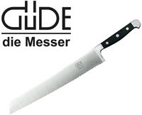 G&uuml;de Messer Solingen Brotmesser G&uuml;de Brotmesser geschmiedet 32 cm, Serie Alpha
