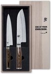 KAI Messer-Set Shun Premier Tim M&auml;lzer Messerset TDMS-230 (Spar-Set, 2-tlg)