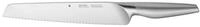 WMF Brotmesser Chef's Edition Brotmesser 24 cm, 1x Brotmesser mit Wellenschliff in