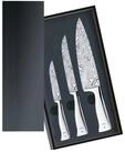 WMF Messer-Set Grand Gourmet Damasteel&reg; Messer-Set, 3-teilig (1x Damast-