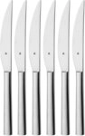 WMF Steakmesser Nuova (6 St&uuml;ck), solide Monobloc Steakmesser